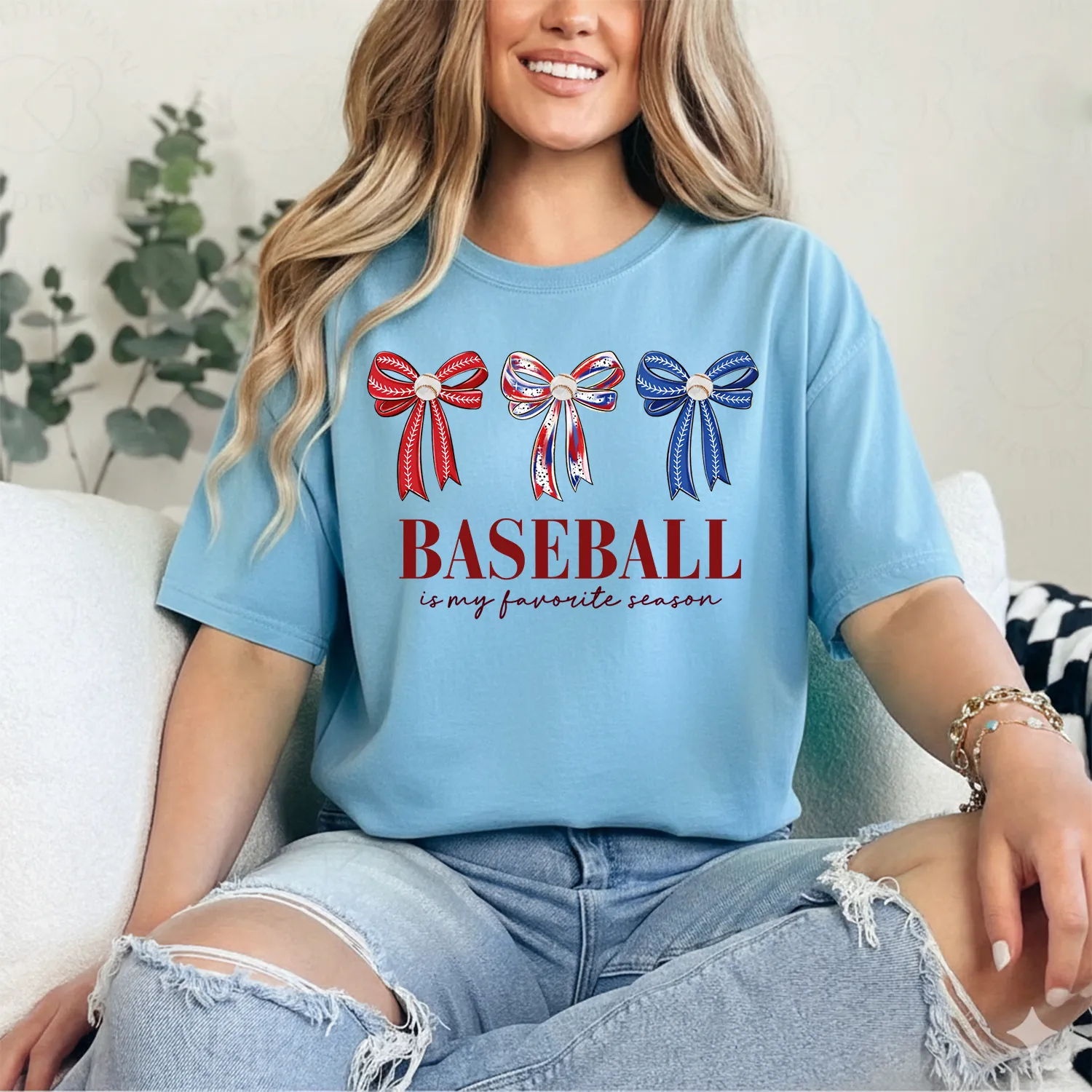 1 (3) Baseball Bows PNG